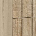 vidaXL Cabinet de chevet avec tiroir Chêne Sonoma 62 x 34 5 x 49 5 cm