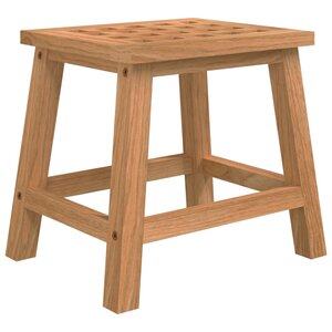 vidaXL Tabouret 29x22 5x25 5 cm Bois massif de noyer