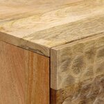 vidaXL Buffet 40x33x110 cm bois de manguier massif
