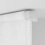 vidaXL Store roulant de douche 140x240 cm Étoile de mer