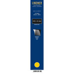 Bandes simple soudure 210 x 31 mm pour timbres-poste. Fond - Noir