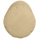 vidaXL Coussins d'accent 2 Pièces Vert gris Ø 25 x 70 cm