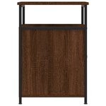 vidaXL Table de chevet chêne marron 40x42x60 cm bois d'ingénierie