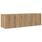 vidaXL Meuble TV 6 Pièces Marron 200 x 30 x 30 cm Bois d'ingénierie