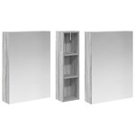 vidaXL Ensemble de Meubles de Salle de Bain 3 Pièces 120 x 14 5 x 70 cm