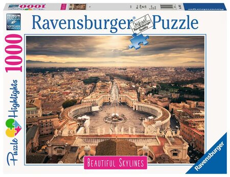 Ravensburger puzzle 1000 pièces - rome (puzzle highlights)