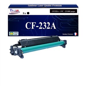 T3AZUR -Kit Tambour  compatible avec HP CF232A (32A) pour HP LaserJet Pro M203dn  M203dw  M118dw  M148dw  M148fdw  M227fdn  M227fdw M227sdn