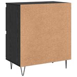 vidaXL Buffets 3 Pièces Chêne noir 180 x 35 x 70 cm Bois d'ingénierie