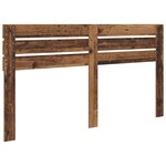 vidaXL Tête de lit Bois Ancien 180 cm Bois d'ingénierie
