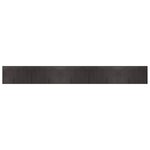vidaXL Tapis rectangulaire marron foncé 60x500 cm bambou