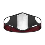 Masque anti-pollution FFP2 bordeaux taille L (homme & femme)