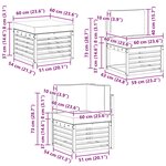 vidaXL Ensemble de canapés d'extérieur 7 Pièces Blanc et Beige