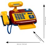 Theo Klein 9330 - Caisse enregistreuse électronique avec fonction scanner