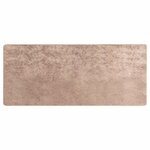 vidaXL Coureur de Tapis MARSA Sable 100 x 200 cm Polyester et PVC