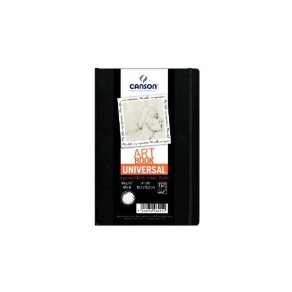 Bloc de croquis 112 feuilles ARTBOOK UNIVERSAL, 140 x 216 mm, noir CANSON