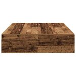 vidaXL Cadre de lit Bois ancien 190 x 120 x 31 5 cm Bois d'ingénierie