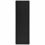 vidaXL Tapis Couloir Anthracite 80 x 500 cm 100  Polypropylène