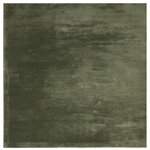 vidaXL Tapis HUARTE à poils courts doux lavable vert forêt 240x240 cm