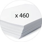 Classeur à levier Prem'Touch int/ext polypropylène - Dos 50mm - A4 maxi - Vert anis x 10 EXACOMPTA