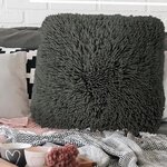 Coussin NEO YOGA Gris Foncé 60 x 60 cm