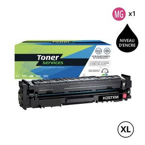 Toner Compatible HP 207X Magenta (Avec puce)