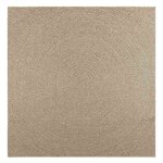 vidaXL Tapis ZIZUR beige 200x200 cm aspect de jute intérieur extérieur