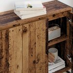 vidaXL Meuble d'appoint Bois Ancien 96 5 x 30 x 75 cm