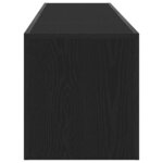 vidaXL Meuble TV Chêne noir 120 x 35 x 40 cm Bois d'ingénierie