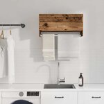 vidaXL Garde-robe vieux bois 70x32 5x35 cm bois d'ingénierie