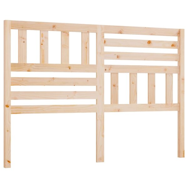 vidaXL Tête de lit 126x4x100 cm Bois massif de pin