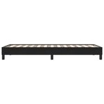 vidaXL Cadre de lit sans matelas noir 80x220 cm velours