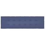 vidaXL Coussin de banc de jardin bleu marine 180x50x4 cm tissu oxford