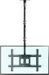 Onkron n2l blk support tv de plafond pour des écrans de 32 à 80 pouces noir