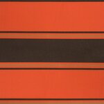 vidaXL Auvent rétractable orange et marron 4x3 m tissu et aluminium