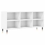 vidaXL Meuble TV blanc 103 5x30x50 cm bois d'ingénierie