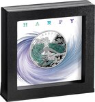 Pièce de monnaie en Argent 1 Dollar g 31.1 (1 oz) Millésime 2023 HAUNTING HARPY