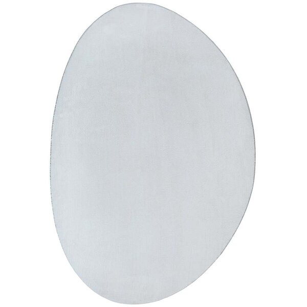 vidaXL Tapis HUARTE Gris 140 x 200 cm Polyester