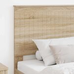 vidaXL Tête de lit Chêne Sonoma 100 cm Bois d'ingénierie