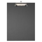 Porte-bloc Papier Enduit - Format 23x32cm Pour A4 - Noir - Exacompta