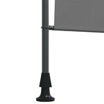 vidaXL Store Roulant Extérieur Gris clair 100 x 270 cm