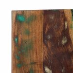 vidaXL Tête de lit multicolore 160 cm bois massif récupération