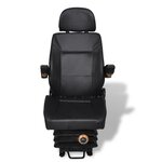 vidaXL Siège de tracteur avec suspension