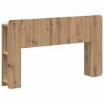 vidaXL Cabinet de Tête de Lit Chêne artisanal Bois d'ingénierie
