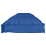 vidaXL Set de coussins de palette 2 Pièces Bleu royal 150 x 40 x 8 cm