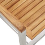 vidaXL Ensemble de salle à manger pour jardin 9 Pièces