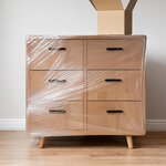 Pack and Move - Lot de 2 Film Étirable - Poignée - 150 m - Support Palette  Valise  Ordinateur - Protection Meuble Déménagement