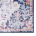 vidaXL Tapis imprimé Multicolore 160x230 cm Tissu