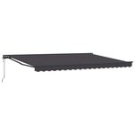 vidaXL Cadre d'auvent Anthracite 450 × 300 cm