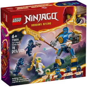 LEGO NINJAGO - Pack de Combat : Le Robot de Jay - 71805 pour des Aventures Épiques