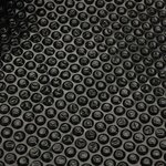 vidaXL Couverture de piscine Noir 732 x 366 cm PE